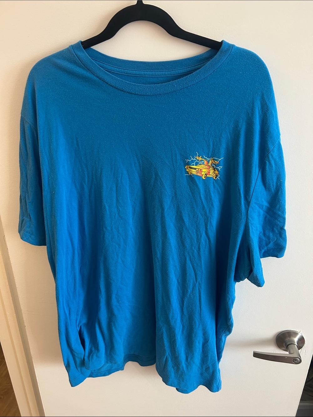Back to the future themed graphic tee - size xxl